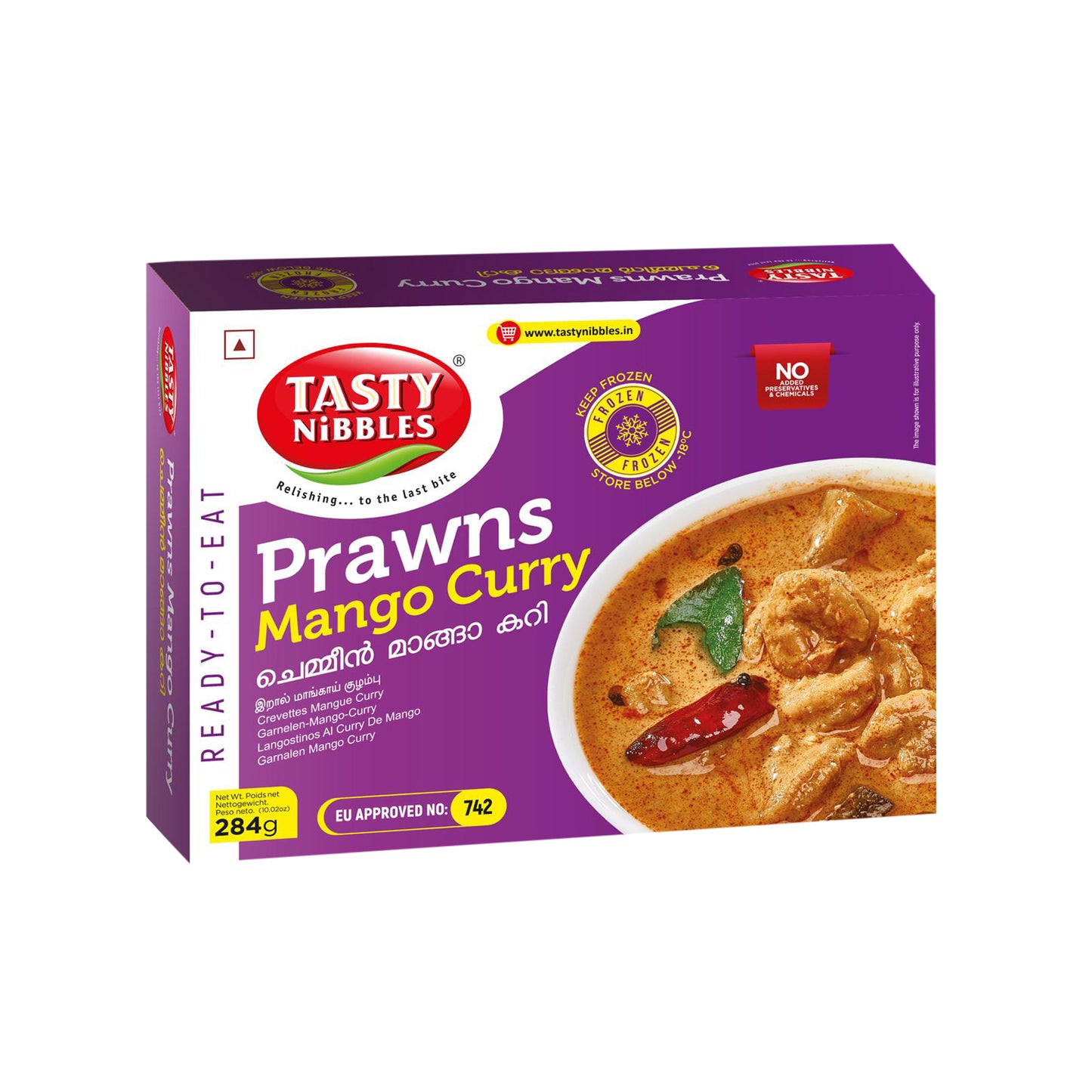 PRAWNS MANGO CURRY 284GM